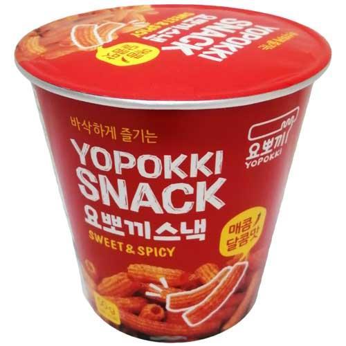 Yopokki Sweet & Spicy rice snacks, 50 g
