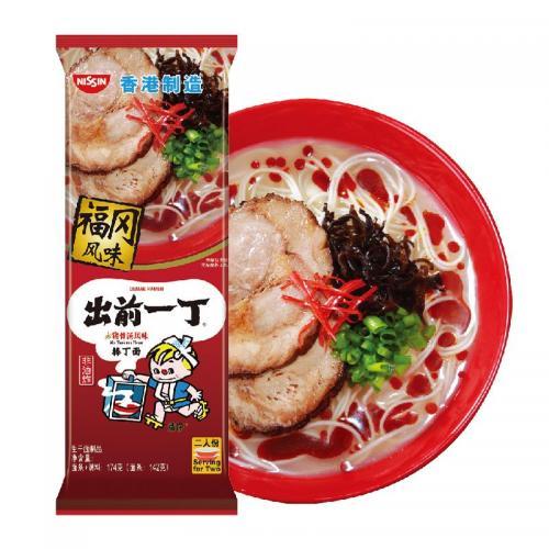 Nissin Demae Iccho Bar Noodle Aka Tonkotsu Flavour 174g