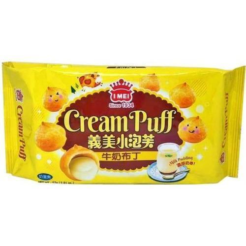 Imei Cream Puff Milk Pudding Flavour 57g