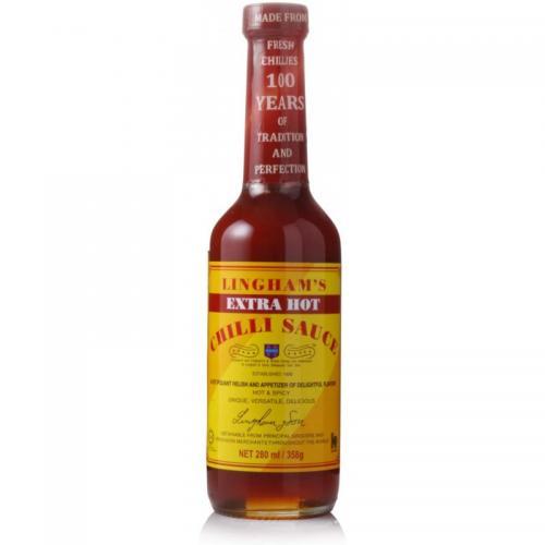 Linghams Extra Hot Chilli Sauce 280g