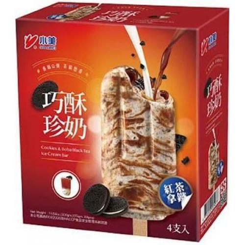 SM Cookies & Boba Black Tea Ice Cream 300g