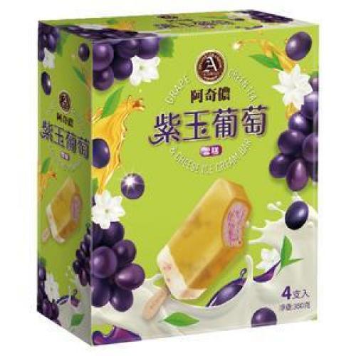 AC Grape & Cheese Ice Cream Bar 300g