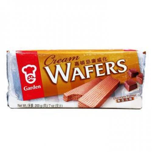 Garden Chocolate Wafers 200g