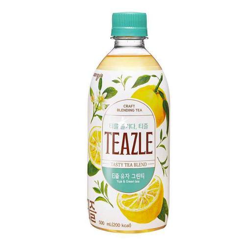 Woongjin Teazle Yuja And Green Tea 500ml