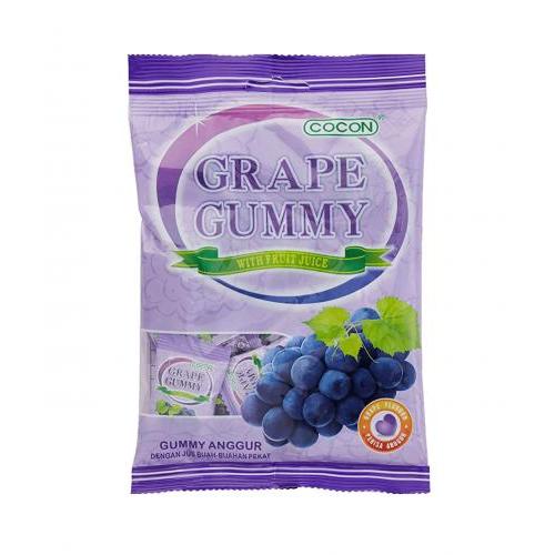 Cocon Gummy Jelly Sweet- Grape 100g