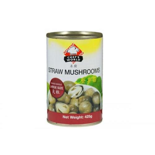 Chef's World Straw Mushroom 425g