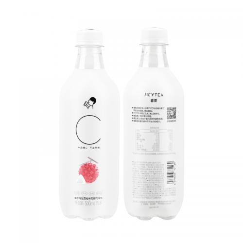 Hey Tea Sea Salt Lychee Flavour Soda 500ml