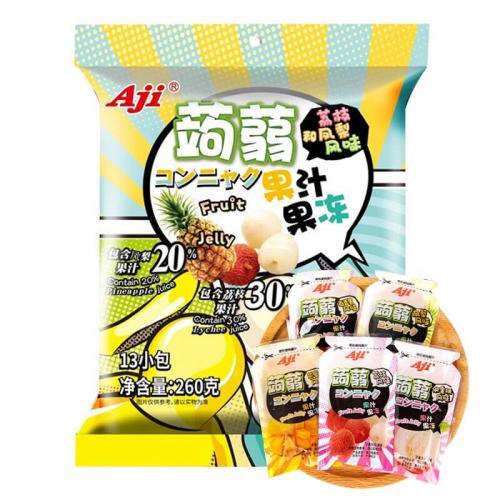 Aji 荔枝凤梨 蒟蒻 260g