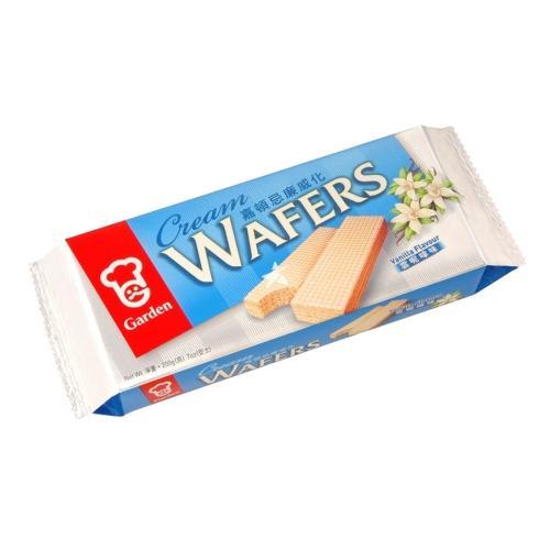 Garden Cream Wafers Vanilla Flavour 200g