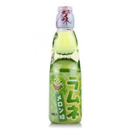 日本波子弹珠汽水- 哈密瓜味 200ml