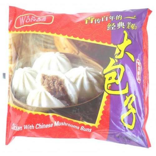 Wongs Chinken with Chinese Mushrooms Buns 600g