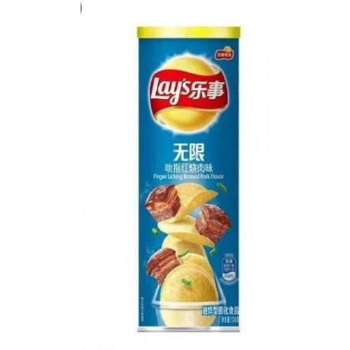 Lays Braised Pork Flavour Patato Crisps 104g