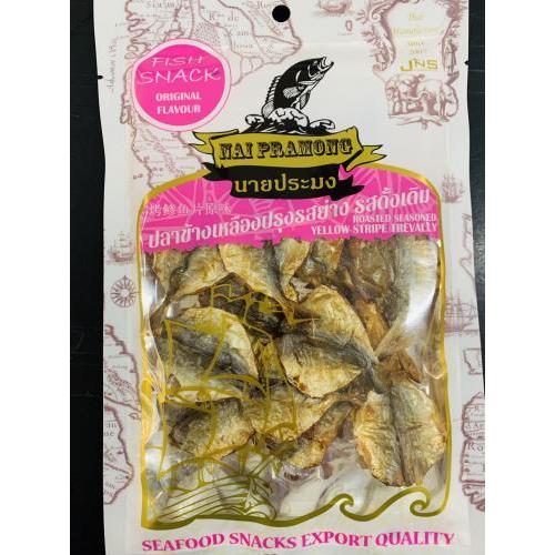 NAI PRAMONG Roasted Seasoned Y/S Trevally -Original 40g