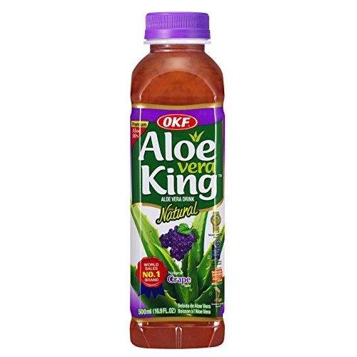 OKF Aloe Vera King Drink Grape Flavour 500ml