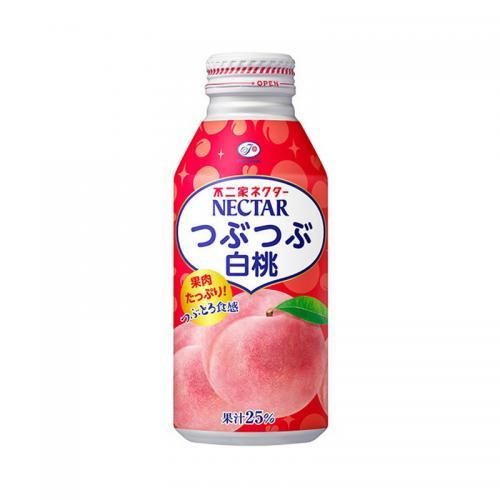 不二家 白桃果肉果汁 380ml