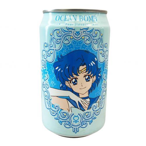 YHB Ocean Bomb & Sailor Moon - Pear Flavour Sparkling Water 330ml