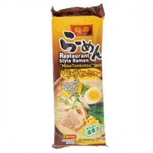 Hikari Menraku Restaurant Style Ramen Miso Tonkotsu Taste 2 Servings 188g