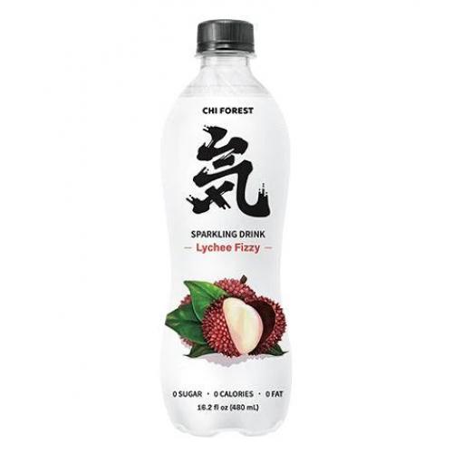 Genki Sparkling Soda- Lychee 480ml