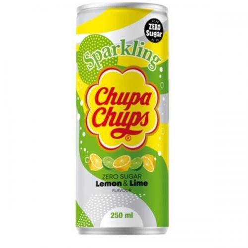 Chupa Chups Lemon & Lime Soda-Zero Sugar 250ml