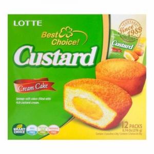 Lotte Custard Pie 12 Pieces 276g