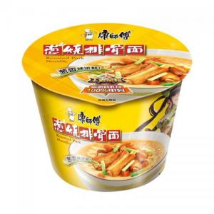 Master Kong Instant Bowl Noodle - Scallion Braised Ribs Noodle With Shallot Flavour 112g