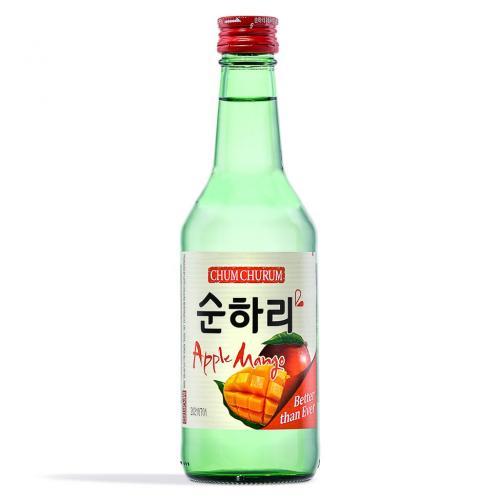 Lotte Chum Churum Soju - Apple Mango Flavour 360ml 12% Alc./Vol