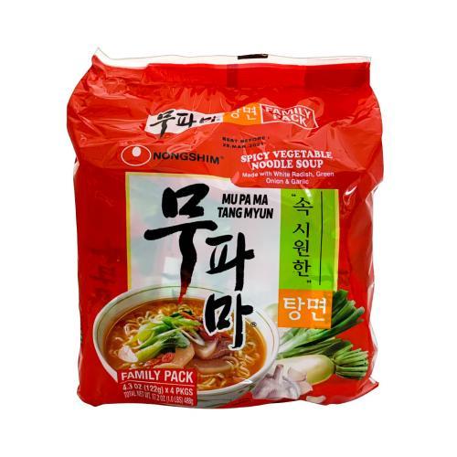 Nongshim Mu Pa Ma Tang Myun 122g (Pack Of 4)