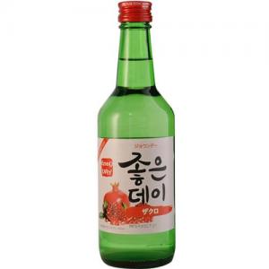 舞鹤好天好饮韩国烧酒 红石榴味 375ml 13.5% Alc./Vol