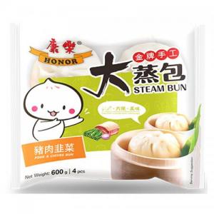 Honor Handmade Bun 4 Pieces - Pork With Chives 600g