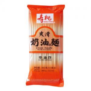 寿桃牌爽滑奶油面 340g