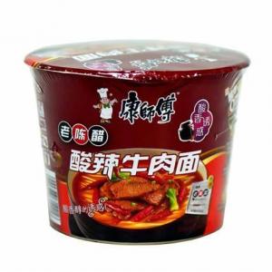 Master Kong Instant Bowl Noodle - Sour And Spicy Beef Noodle 121g