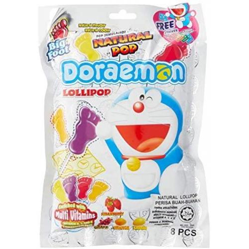 Big Foot Doraemon Natural Lillipop 80g