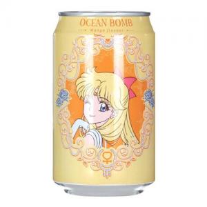 YHB Ocean Bomb & Sailor Moon - Mango Flavour Sparkling Water 330ml