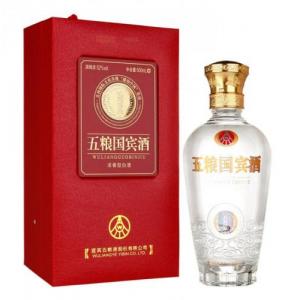 五粮国宾酒 浓香型白酒 52% 500ml