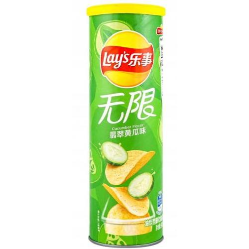 Lays Potato Chip Tubs -Cucumber 90g