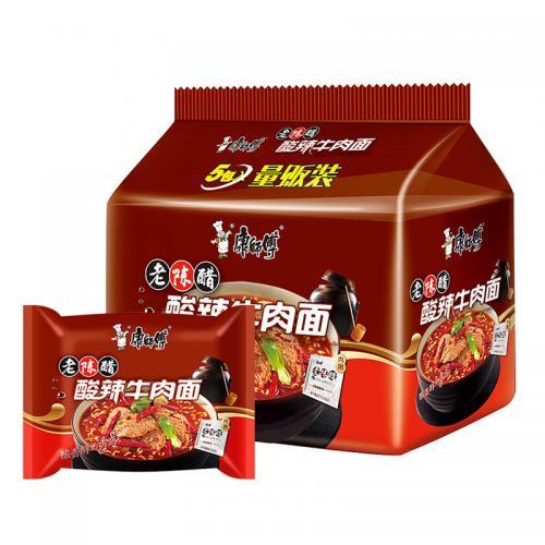 Master Kong Instant Noodle- Old Mature Vinegar Flavour 114g*5