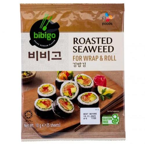 CJ Bibigo Roasted Seaweed for Wrap & Roll 22g