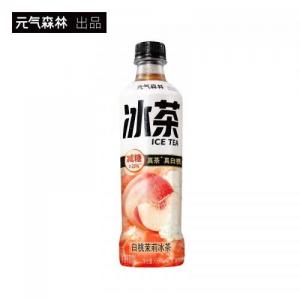 元气森林 白桃茉莉冰茶 果汁茶饮料 450ml