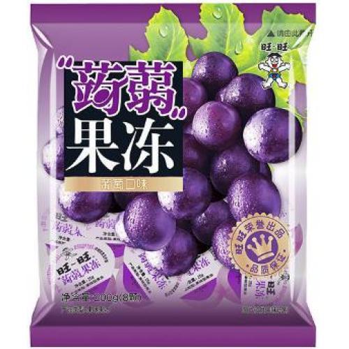 Wang Wang Jelly Cup- Grape 200g