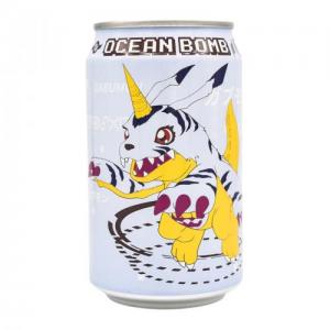 Ocean Bomb & Digimon- Blueberry 330ml