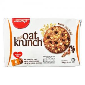 Munchys Oat Krunch Nutty Chocolate Flavour 208g