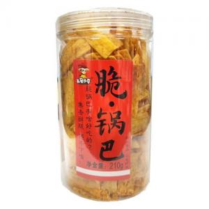 无名小卒脆锅巴小龙虾味 210g