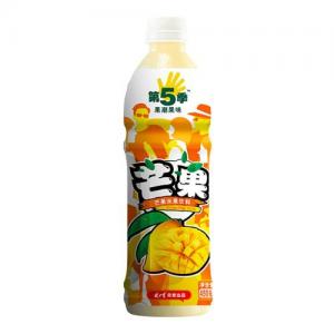 健力宝第五季水果饮料 芒果味 450ml