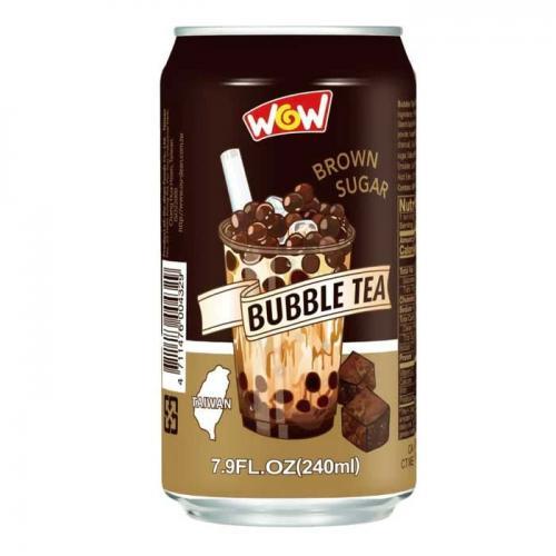 WOW Bubble Milk Tea-Brown Sugar 235ml