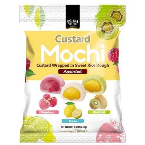 Royal Family Custard Mochi-Raspberry,Kiwi and Lemon 230g