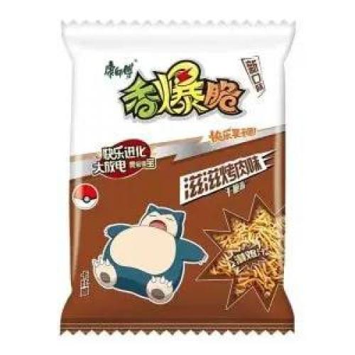 MASTER KONG Pokemon Crispy Noodle BBQ 33g