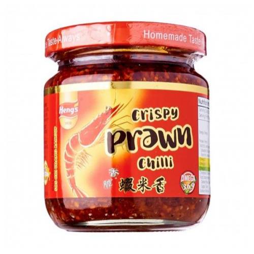 HENG Crispy Prawn Chilli 180g