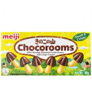 Meiji Chocorooms Chocolate Biscuit (Original) 40g