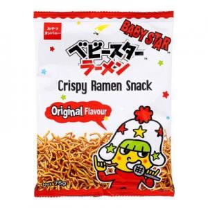 Baby Star Crispy Ramen Snack - Original Flavour 75g