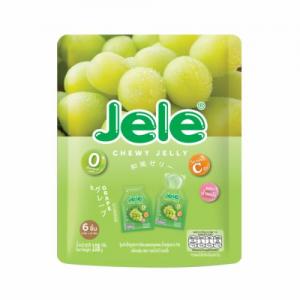 Jele Chewy Jelly Green Grape 108g